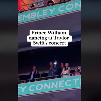 Momen Pangeran William dan Anak-anaknya Nonton Konser Taylor Swift di Stadion Wembley