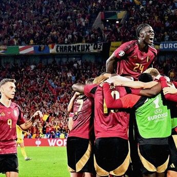 Belgia Bernapas Kembali di Euro, Tumbangkan Rumania 2-0