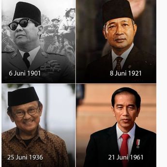 Empat Presiden Indonesia yang Lahir di Bulan Juni