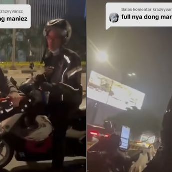 Viral Bocah Tegur Driver Ojol Gegara Nekat Linasi Jalur Sepeda di Sudirman, Berujung Saling Geplak