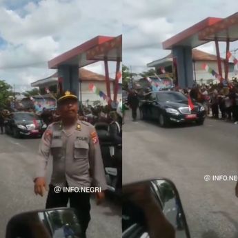  Viral Ambulans Bawa Pasien Tertahan Masuk RS Gegara Ada Jokowi dan Rombongan Melintas