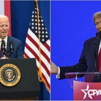Joe Biden dan Trump Saling Libas Saat Debat Pertama AS 2024