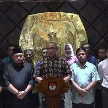 Dipecat DKPP, Ketua KPU Hasyim Asy'ari: Alhamdulillah