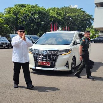 Acungkan Dua Jempol dan Gerakan Silat saat Prabowo Ditanya Kondisi Kesehatan