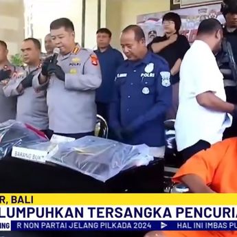 Residivis Kambuhan Dilumpuhkan Polisi Usai Mencuri di 19 Villa di Kawasan Badung Bali