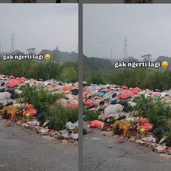 Video Penampakan Timbunan Sampah Berserakan di Kota Depok Dihujat Netizen