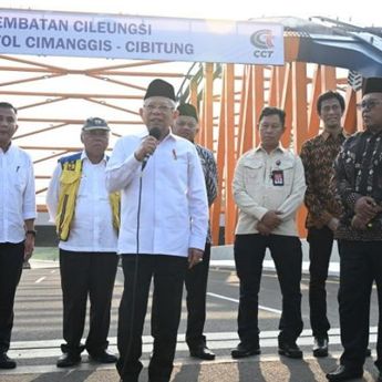 Wapres: Jalan Tol Cimanggis-Cibitung Mendorong Efisiensi Ekonomi Jabodetabek