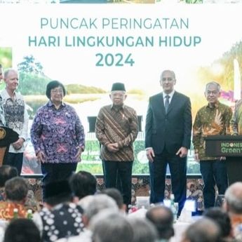 Wapres Ma'ruf Ajak Seluruh Elemen Bangsa Perkuat Komitmen Jaga Lingkungan