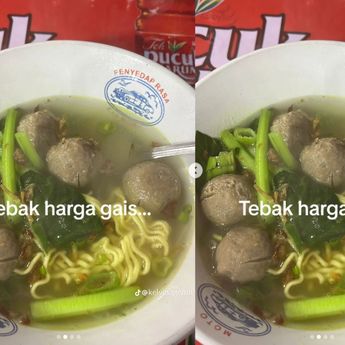 Penampakan Bakso Seharga Rp40 Ribu Semangkok Bikin Geger