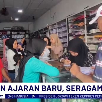 Jelang Tahun Ajaran Baru 2024, Penjualan Seragam Sekolah di Serang Melonjak 80 Persen