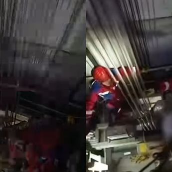 Berlangsung Dramatis, 4 Orang Karyawan yang Terjebak di Lift Gedung Kemayoran Berhasil Dievakuasi