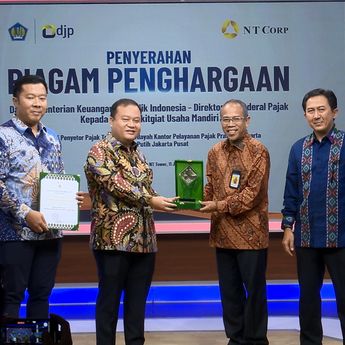 PT Bangkitgiat Usaha Mandiri Raih Penghargaan Piagam Penyetor Pajak Terbesar di Kanwil DJP Jakpus