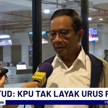 Hasyim Asy'ari Dipecat, Mahfud MD: Perlu Reformasi di KPU