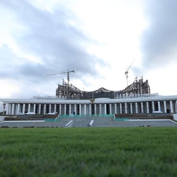 Lapangan Upacara HUT ke-79 di IKN Sudah Siap Digunakan, Bisa Tampung 8 Ribu Orang