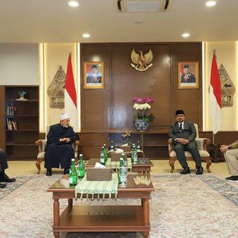 Kunjungan Grand Syekh Al Azhar Bawa Pesan Toleransi dan Moderasi