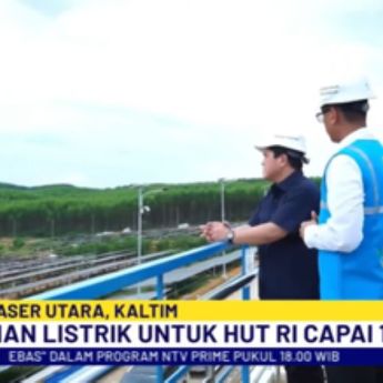 Erick Thohir Pastikan IKN Terang Benderang dengan Listrik Hijau pada HUT ke-79 RI