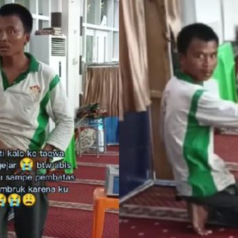 Viral Pria Pamer Alat Vital Usai Ketahuan Mencuri Kotak Infak Masjid