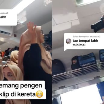 Viral Sekelompok Emak-emak Bikin Gaduh di Kereta, Nyanyi Lagu Qasidah Sambil Direkam