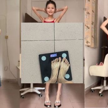 Wanita Dewasa Ini Miliki Berat Badan Hanya 25 KG, Tapi Masih Mau Nurunin Lagi!