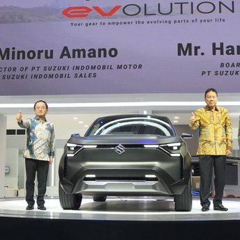 Perdana Tampil di Asia Tenggara, Suzuki Pamer Mobil Listrik Konsep eVX di GIIAS 2024