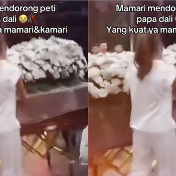 Detik-detik Kremasi Dali Wassink Suami Jennifer Coppen, Diiringi Lagu Bob Marley dan Suara Knalpot