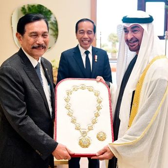 Luhut Dapat Penghargaan dari Presiden UAE: Saya Tidak Pernah Menyangka