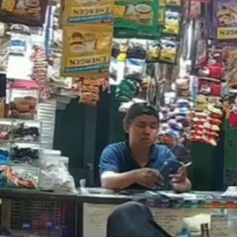 Begini Tampang Jambret Handphone, Modus Bayar Pakai QRIS di Cibinong