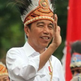 Presiden Jokowi Hadiri Peringatan Hari Anak Nasional ke-40 di Jayapura