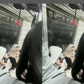 Wanita Muda Diduga Kesurupan di KRL, Penumpang Lain Kebingungan