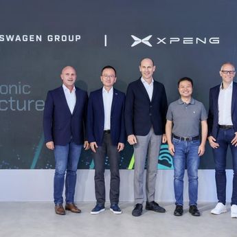 Kolaborasi Volkswagen dan XPENG, Kembangkan Arsitektur E/E untuk Mobil Buatan China Gunakan Platform CMP dan MEB