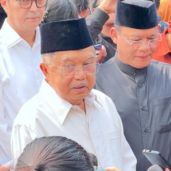 Ada Gerakan 'Anak Abah Tusuk 3 Paslon', JK: Pilih yang Terbaik, Jangan Emosi Lah