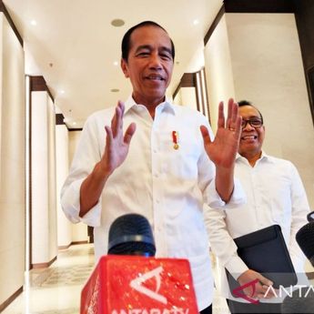 Cerita Jokowi soal Kondisi Istana Presiden di IKN: Saya Lewat Saja Tidak Bisa