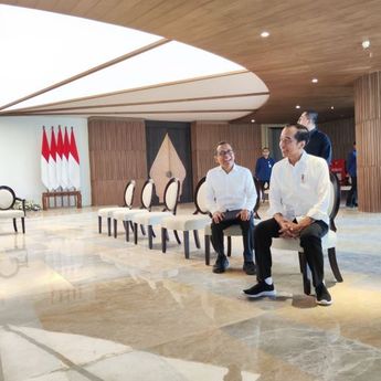 Jokowi Spill Isi Istana Garuda IKN: dari Ruang Konferensi Hingga Balkon
