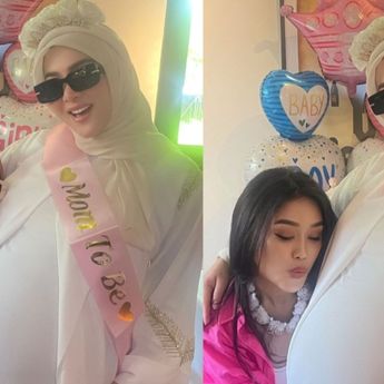 Jelang Lahiran, Syahrini: Ini Bukan Baby Shower!