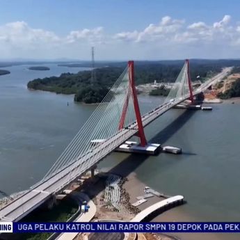 Diresmikan Jokowi, Jembatan Pulang Balang Baru Bisa Digunakan pada Desember 2024