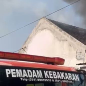 Kebakaran Rumah di Krian, Bikin Warga Panik