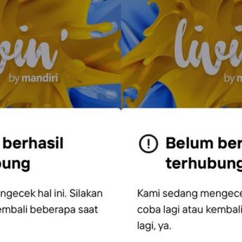 Livin’ by Mandiri Eror Siang ini Sampai Trending di Twitter