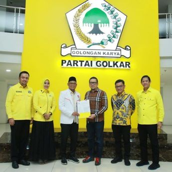 DPP Golkar Resmi Usung Imam-Ririn untuk Pilkada Depok