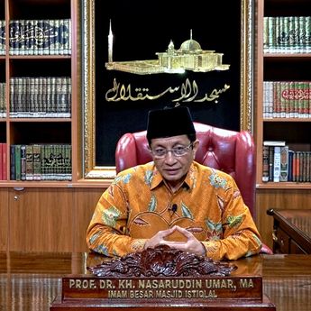 Profil Nasarudin Umar, Imam Besar Istiqlal Temui Prabowo di Kertanegara