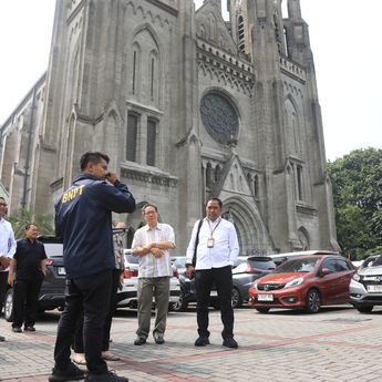 BNPT Cek keamanan Gereja Katedral Jakarta Jelang Kedatangan Paus Fransiskus