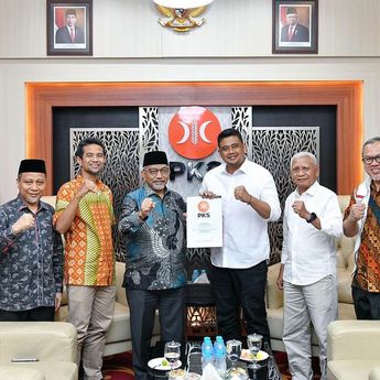 PKS Resmi Usung Bobby Nasution Maju di Pilgub Sumut 2024