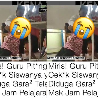 Ngeri! Beredar Video Guru Piting Leher Murid