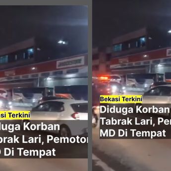 Nahas! Pengendara Motor Tewas Mengenaskan Usai Insiden Tabrak Lari