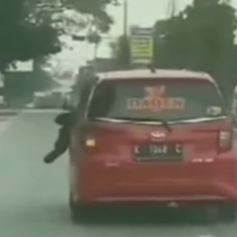 Viral Pengemudi Cayla Tabrak Polisi Sampai Terseret 500 Meter