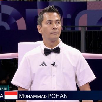 Bikin Bangga, Boy Pohan Jadi Satu-satunya Wasit Asia Tenggara yang Pimpin Semifinal Tinju di Olimpiade Paris 2024