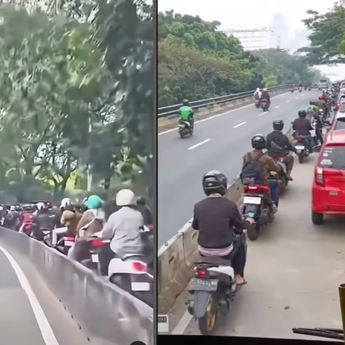 Niat Mau Cepat Malah Kejebak Macet di Jalur Busway, Gara-gara Truk Mogok di Permata Hijau