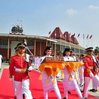 Bendera Pusaka dan Naskah Teks Proklamasi Kini Sudah Tinggalkan Jakarta ke IKN