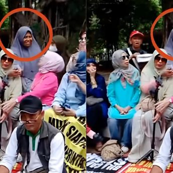 Viral Video Emak-Emak Berkerudung Hina Jokowi, Samakan dengan Binatang