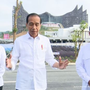 Jokowi: Per Hari Ini Pembangunan IKN Sudah Tak Pakai APBN