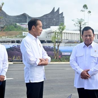 Canda Prabowo: Pak Jokowi Susah-susah Bangun IKN, yang Nikmati Pertama Saya